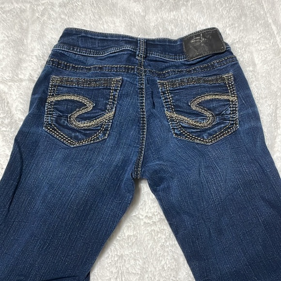 Silver Bootcut Jeans - Picture 3 of 4